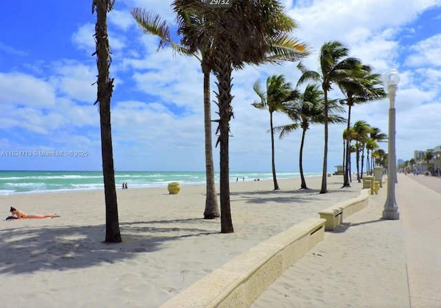 326 Harrison St Unit 303A, Hollywood, FL 33019 - water view featuring local beach