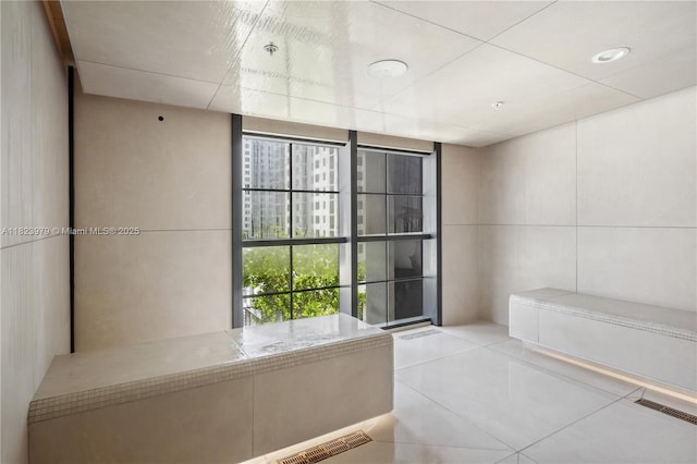 601 NE 1st Ave Unit 2703, Miami, FL 33132 - bathroom with tile patterned floors