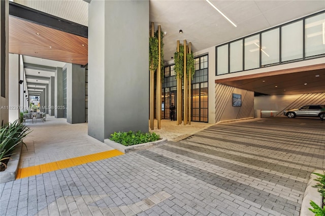 601 NE 1st Ave Unit 2703, Miami, FL 33132 - entrance to property with stucco siding
