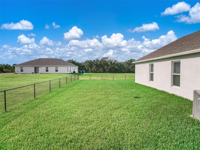 4728 Adrienne St, Sebring, FL 33872 - fenced backyard featuring a view of countryside