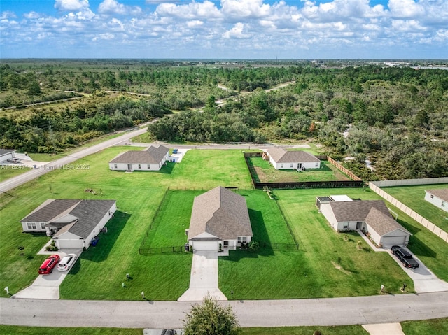 4728 Adrienne St, Sebring, FL 33872 - bird's eye view of a heavily wooded area