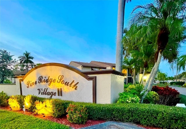 224 Pine Hov Cir Unit D-2, Green Acres, FL 33463 - view of community / neighborhood sign