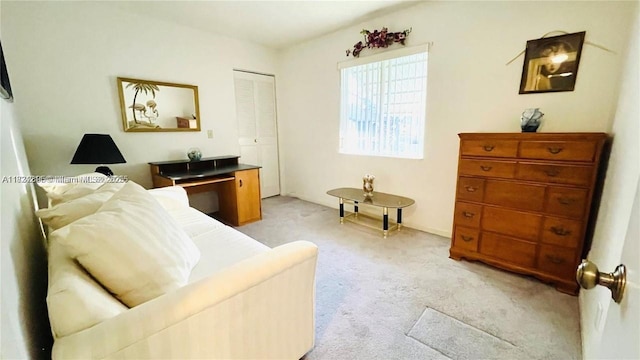 224 Pine Hov Cir Unit D-2, Green Acres, FL 33463 - living area with light carpet