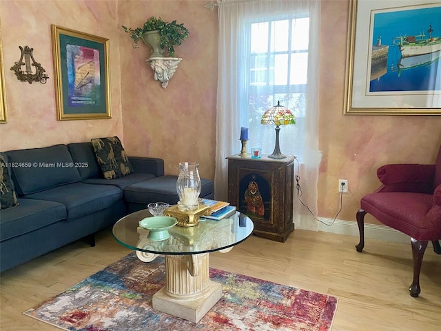 750 Pennsylvania Ave Unit 3, Miami Beach, FL 33139 - living area with wood finished floors