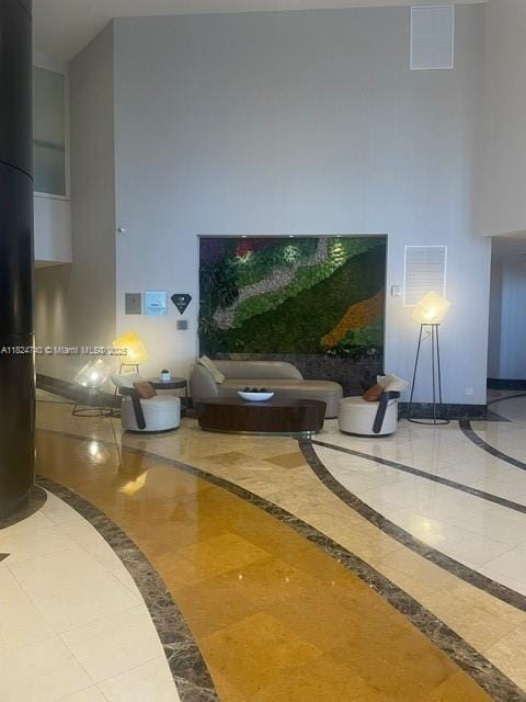 18001 Collins Ave Unit 502, Sunny Isles Beach, FL 33160 - lobby featuring a high ceiling