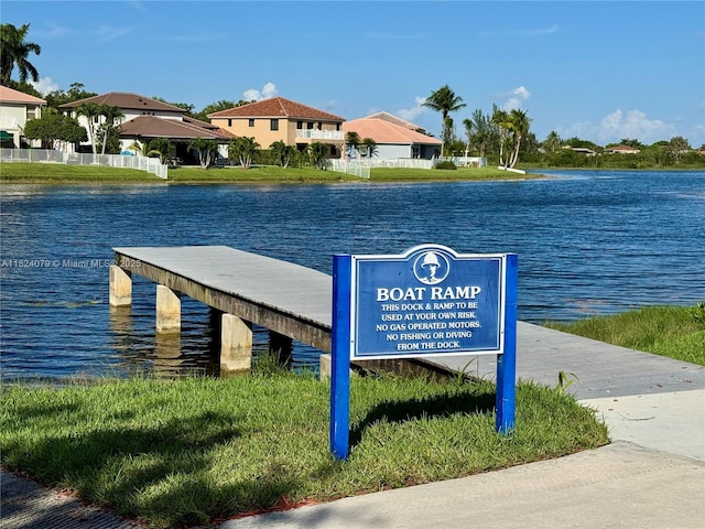 17088 NW 19th St, Pembroke Pines, FL 33028 - dock area with a water view