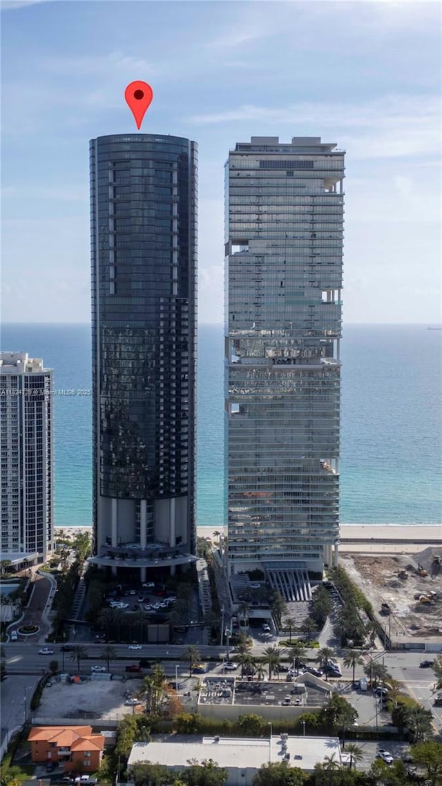 18555 Collins Ave Unit 4605, Sunny Isles Beach, FL 33160 - view of urban area with a large body of water
