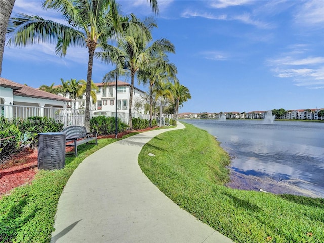 11854 SW 27th St, Miramar, FL 33025 - view of community with a water view