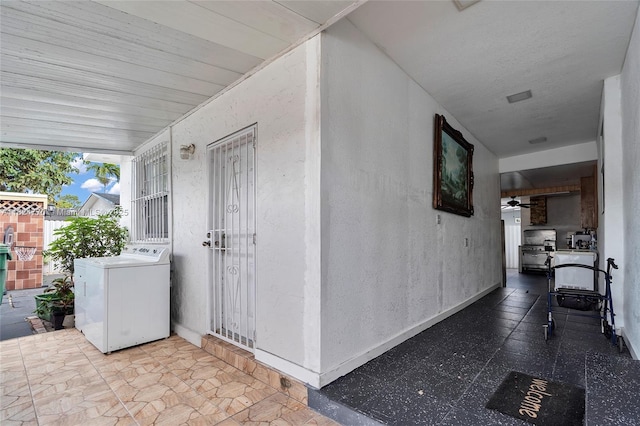 31 SW 58th Ct, Miami, FL 33144 - doorway to property featuring washer / clothes dryer