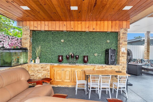 31 SW 58th Ct, Miami, FL 33144 - view of patio / terrace featuring an outdoor living space