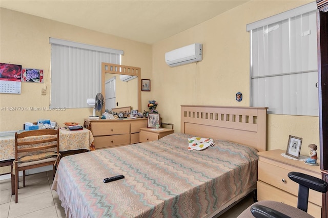31 SW 58th Ct, Miami, FL 33144 - bedroom with a wall mounted air conditioner and tile patterned floors