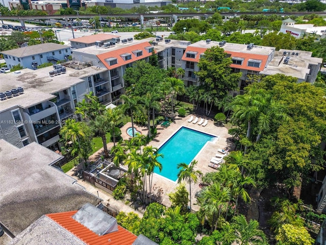 6900 N Kendall Dr Unit A303, Pinecrest, FL 33156 - aerial view of a pool
