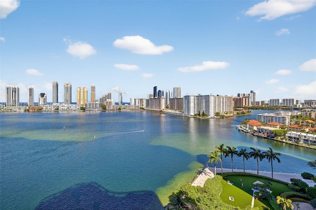 2800 Island Blvd Unit 1505, Aventura, FL 33160 - water view featuring skyline