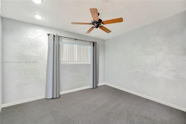 501 SE 7th Ave, Pompano Beach, FL 33060 - carpeted spare room featuring ceiling fan and baseboards