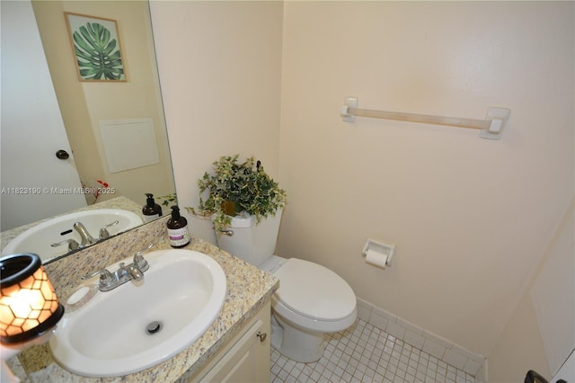 6500 Cypress Rd Unit 410, Plantation, FL 33317 - bathroom with tile patterned floors and vanity