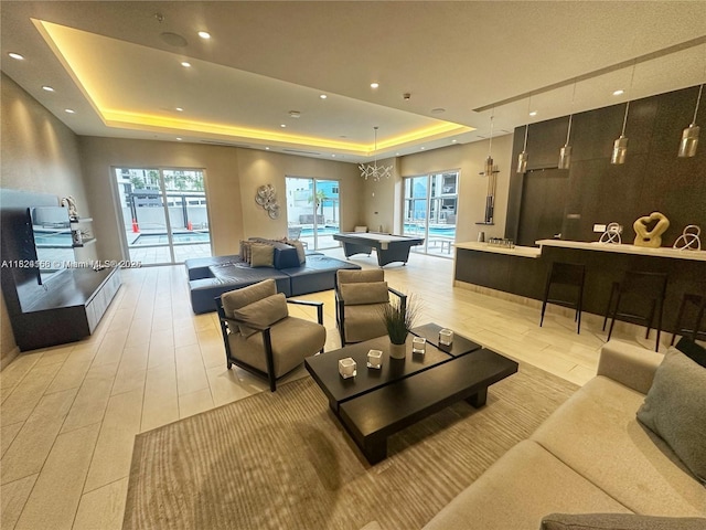 1010 SW 2nd Ave Unit 601, Miami, FL 33130 - building lobby featuring recessed lighting