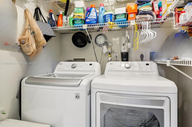 7121 Mimosa Way, Tamarac, FL 33321 - washroom with washing machine and clothes dryer