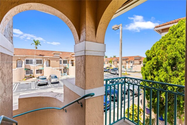 6445 SW 130th Pl Unit 612, Miami, FL 33183 - balcony with a residential view
