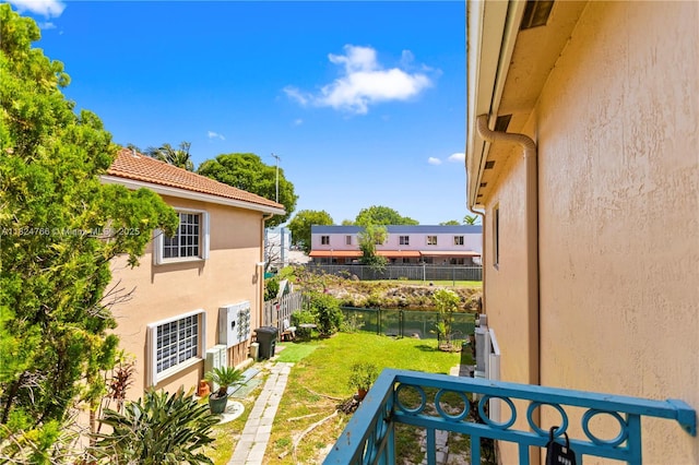 6445 SW 130th Pl Unit 612, Miami, FL 33183 - view of yard featuring a water view