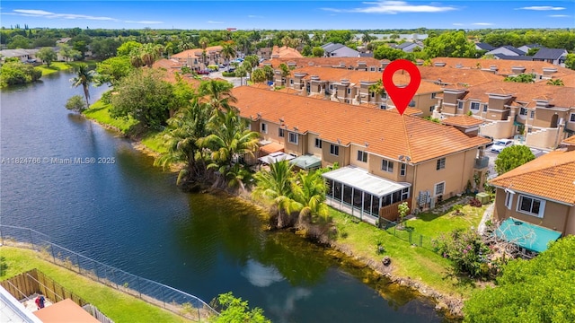 6445 SW 130th Pl Unit 612, Miami, FL 33183 - aerial view of residential area with a large body of water