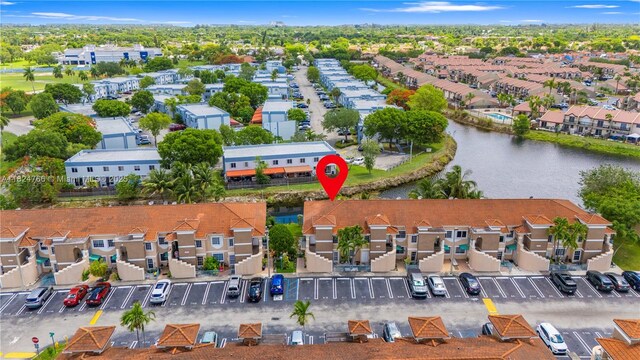 6445 SW 130th Pl Unit 612, Miami, FL 33183 - bird's eye view of a nearby body of water