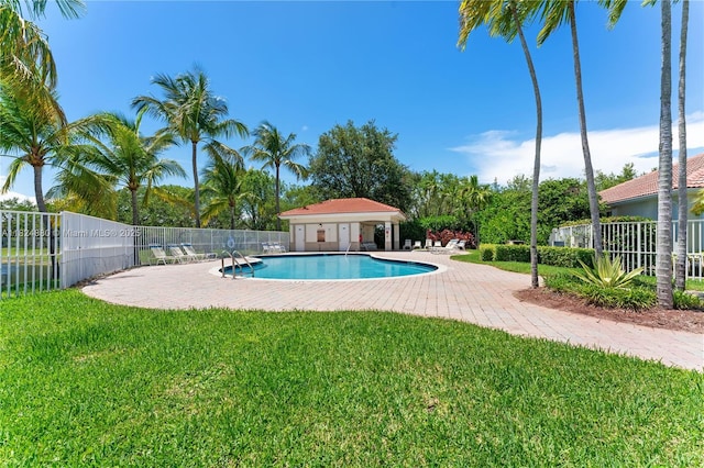 18739 SW 28th St, Miramar, FL 33029 - community pool with a patio