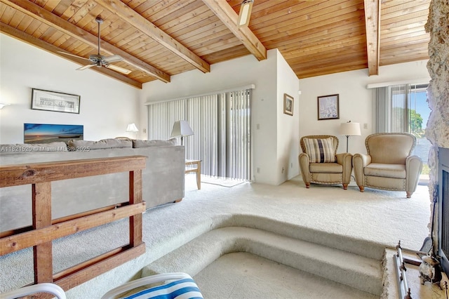 1600 SW 72nd Ave, Plantation, FL 33317 - living room with wooden ceiling and carpet