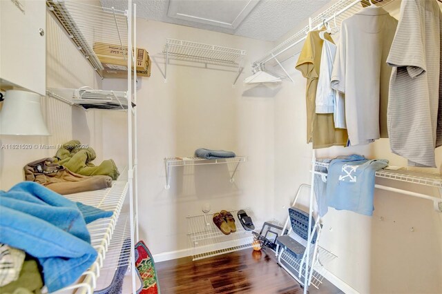 1600 SW 72nd Ave, Plantation, FL 33317 - spacious closet featuring wood finished floors