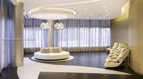851 NE 1st Ave Unit 503, Miami, FL 33132 - building lobby featuring recessed lighting