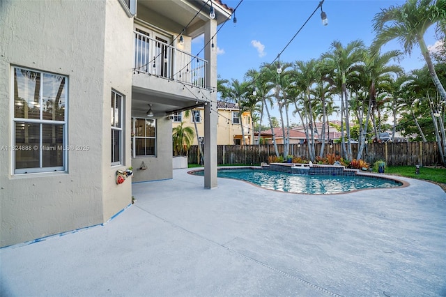 3610 SW 167th Ter, Miramar, FL 33027 - view of pool featuring a patio and a fenced backyard