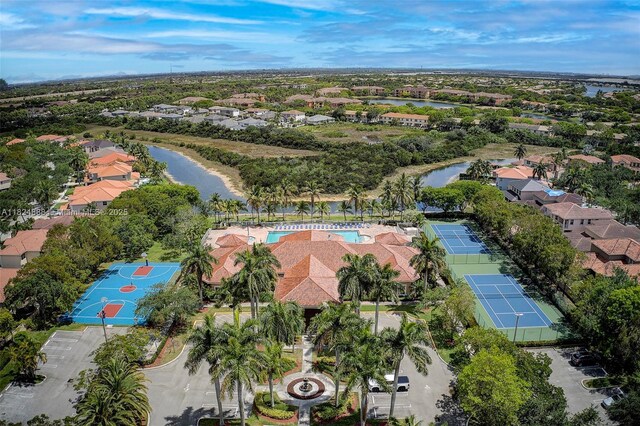 3610 SW 167th Ter, Miramar, FL 33027 - aerial view of residential area featuring a large body of water