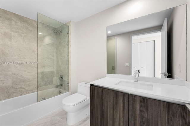488 NE 18th St Unit 4112, Miami, FL 33132 - bathroom with vanity and shower / bath combination