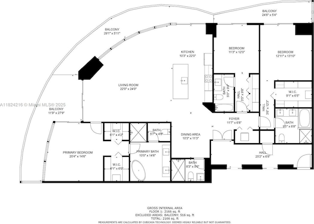 488 NE 18th St Unit 4112, Miami, FL 33132 - view of property floor plan