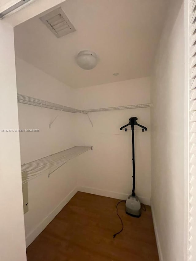 4100 Salzedo St Unit 809, Coral Gables, FL 33146 - spacious closet featuring wood finished floors