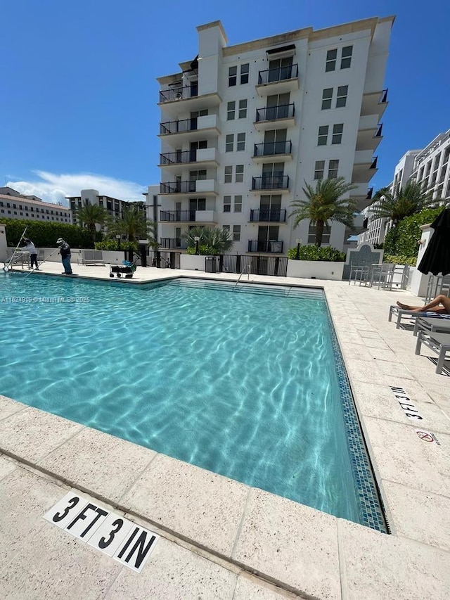 4100 Salzedo St Unit 809, Coral Gables, FL 33146 - community pool featuring a patio
