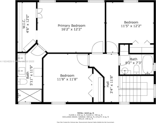 20709 NW 1st St, Pembroke Pines, FL 33029 - view of home floor plan