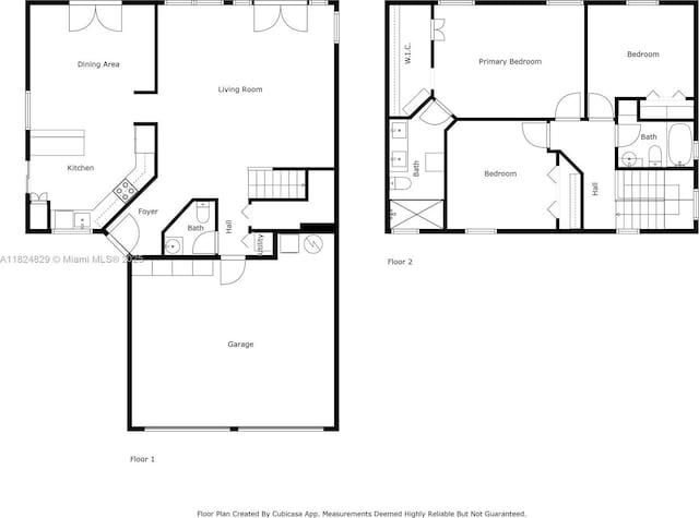 20709 NW 1st St, Pembroke Pines, FL 33029 - view of property floor plan