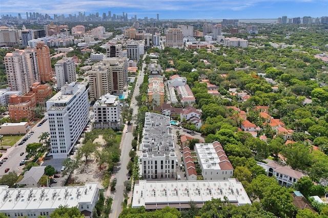 718 Valencia Ave Unit 204, Coral Gables, FL 33134 - aerial view of city skyline