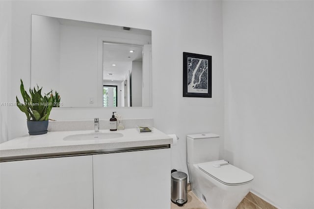 718 Valencia Ave Unit 204, Coral Gables, FL 33134 - half bath with toilet and vanity