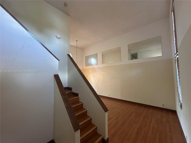 2660 Huron Way, Miramar, FL 33025 - stairs featuring wood finished floors and baseboards