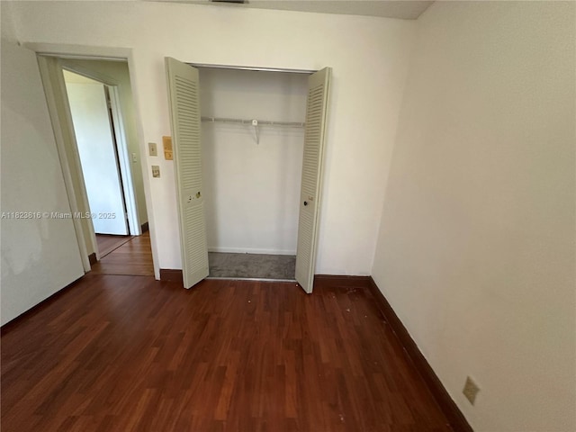 2660 Huron Way, Miramar, FL 33025 - unfurnished bedroom with wood finished floors and a closet