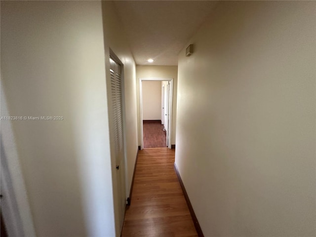 2660 Huron Way, Miramar, FL 33025 - hall featuring wood finished floors and recessed lighting