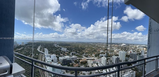 60 SW 13th St Unit 4607, Miami, FL 33130 - balcony featuring a view of city