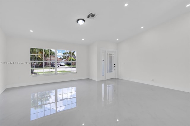 7441 NW 38th Ct, Lauderhill, FL 33319 - spare room with recessed lighting