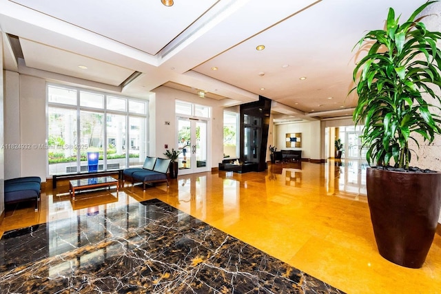 801 Brickell Key Blvd Unit 807, Miami, FL 33131 - common area featuring recessed lighting