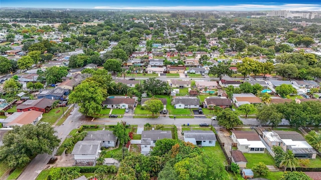 6464 Mcclellan St, Hollywood, FL 33024 - aerial overview of property's location featuring nearby suburban area