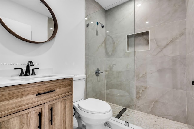 4660 W 8th Pl, Hialeah, FL 33012 - bathroom featuring walk in shower and vanity
