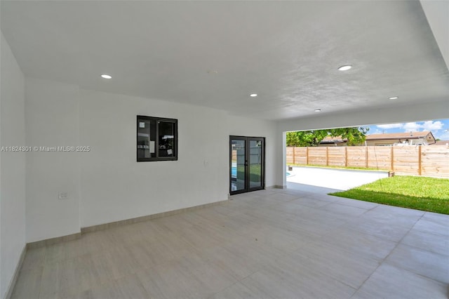 4660 W 8th Pl, Hialeah, FL 33012 - view of patio / terrace with french doors