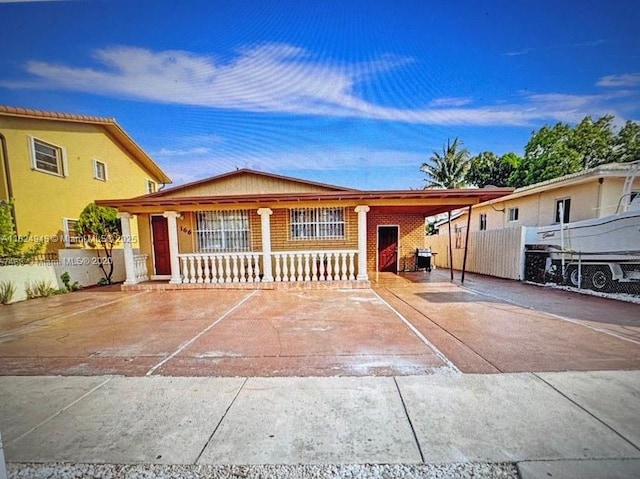 166 E 16th St, Hialeah, FL 33010 - view of ranch-style house