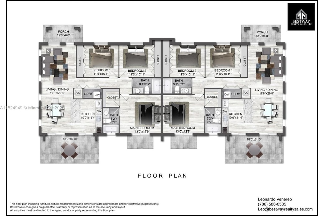 12393 SW 220th St, Miami, FL 33170 - view of room layout